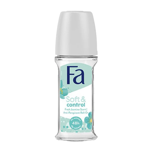 Fa - Soft & Control Fresh Jasmine Scent 48H Anti-Perspirant Roll On - 50ml