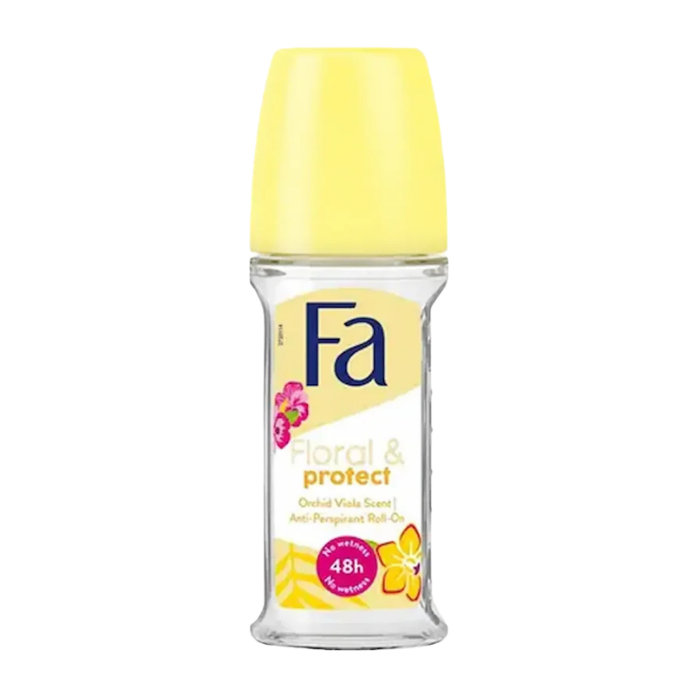 Fa Floral & Protect Anti-Perspirant Roll-On, 48-Hour Protection